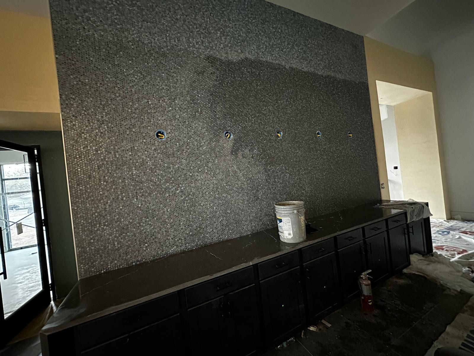 Backsplash & Wall Tile flooring installation project