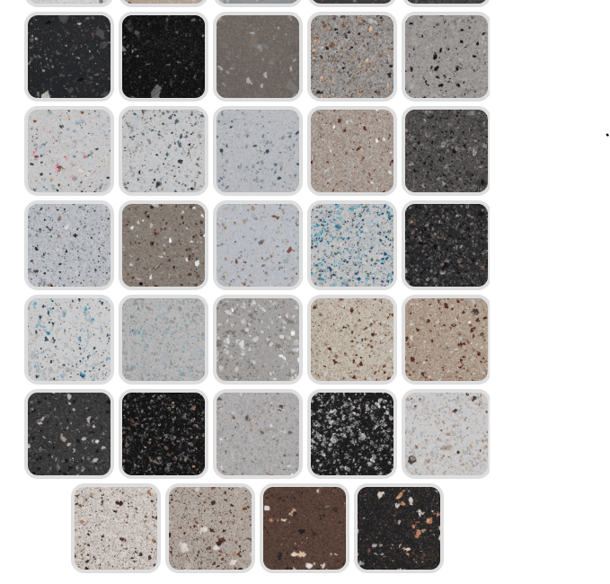 Epoxy Floor Flakes - Hybrid Stone Collection - 2