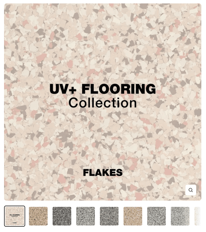 UV Resistant Epoxy Flakes - UV Collection - 1