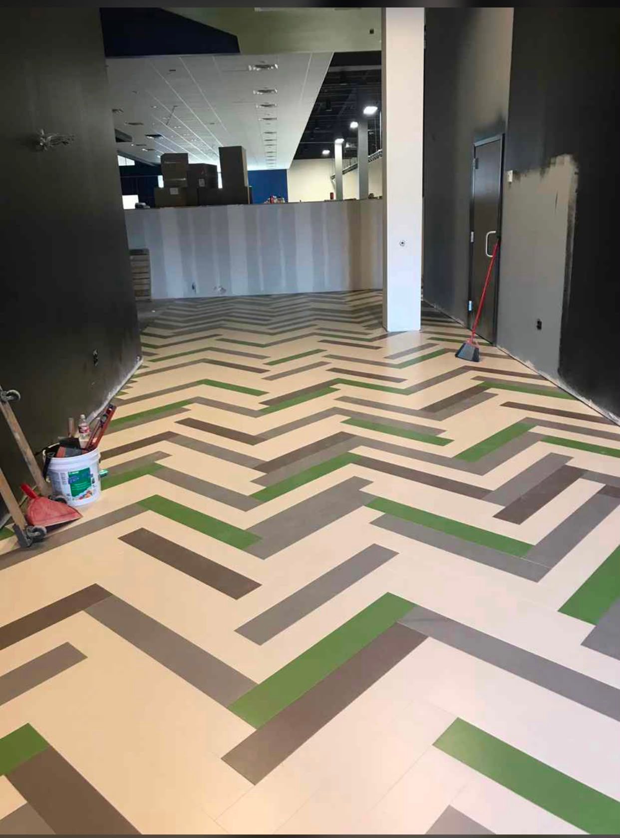 LVT & Vinyl Plank flooring installation project