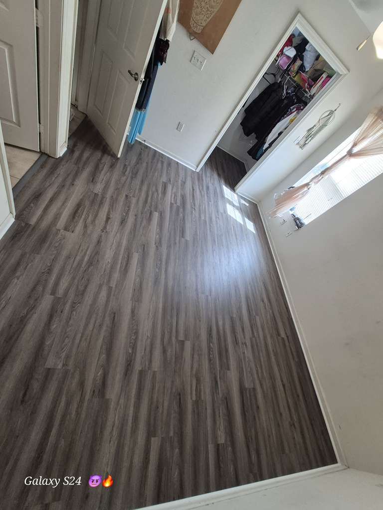 LVT & Vinyl Plank flooring installation project
