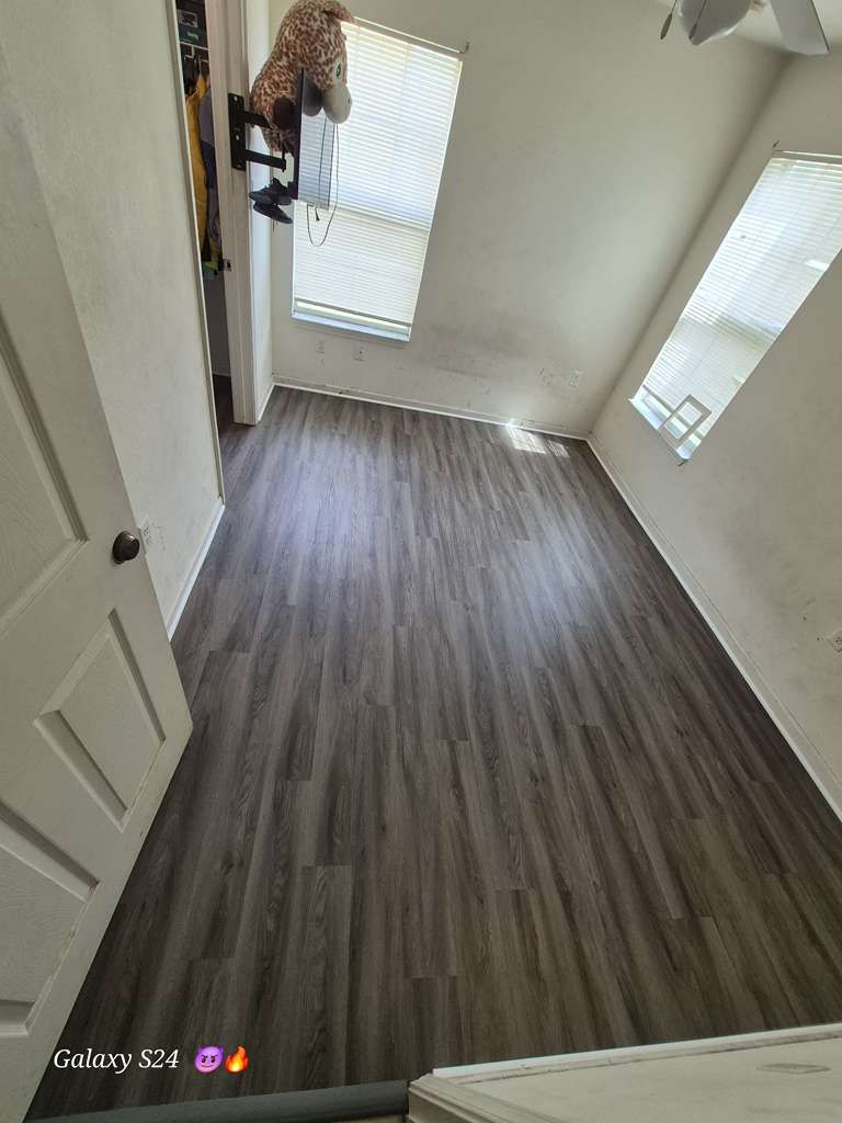 LVT & Vinyl Plank flooring installation project