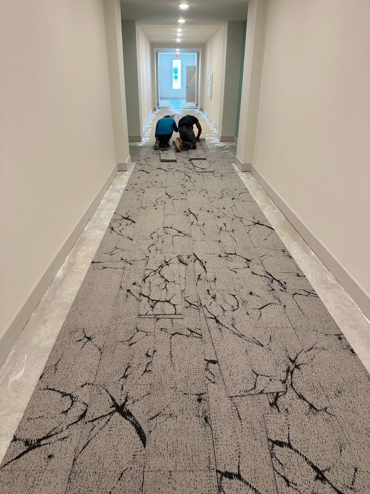 Epoxy flooring project